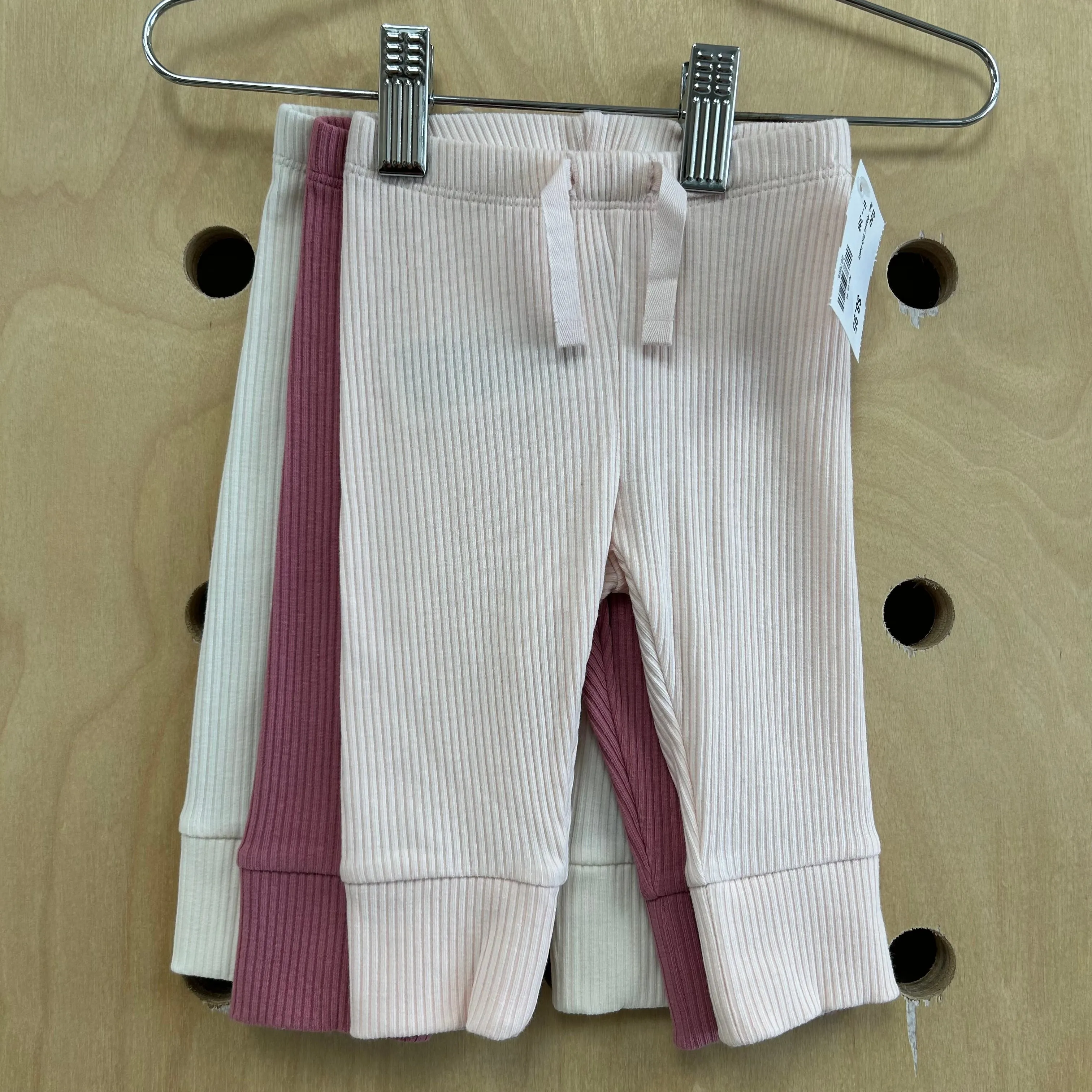 3pc. Ribbed Soft Pants