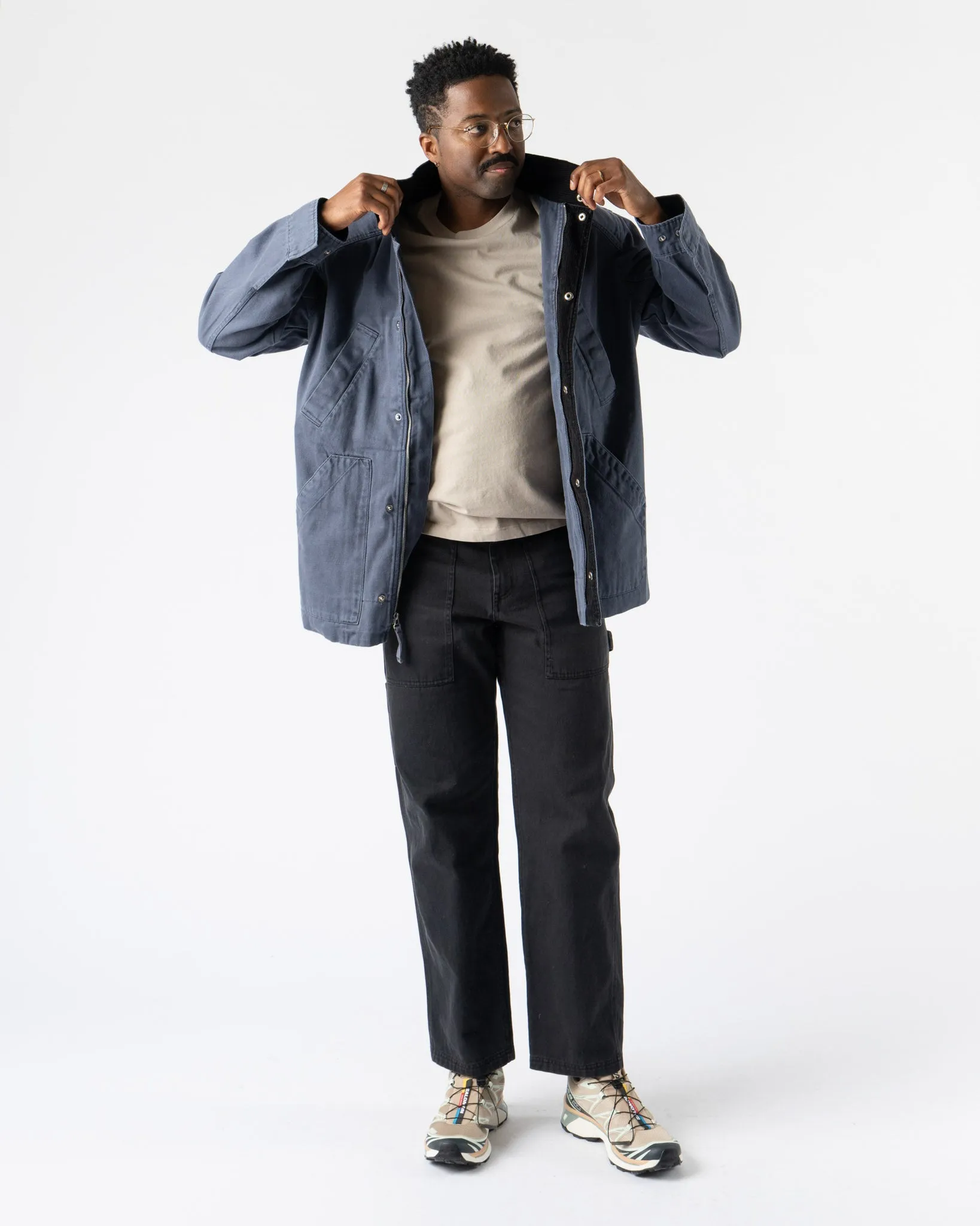 Alex Mill Aaron Utility Jacket in Blue