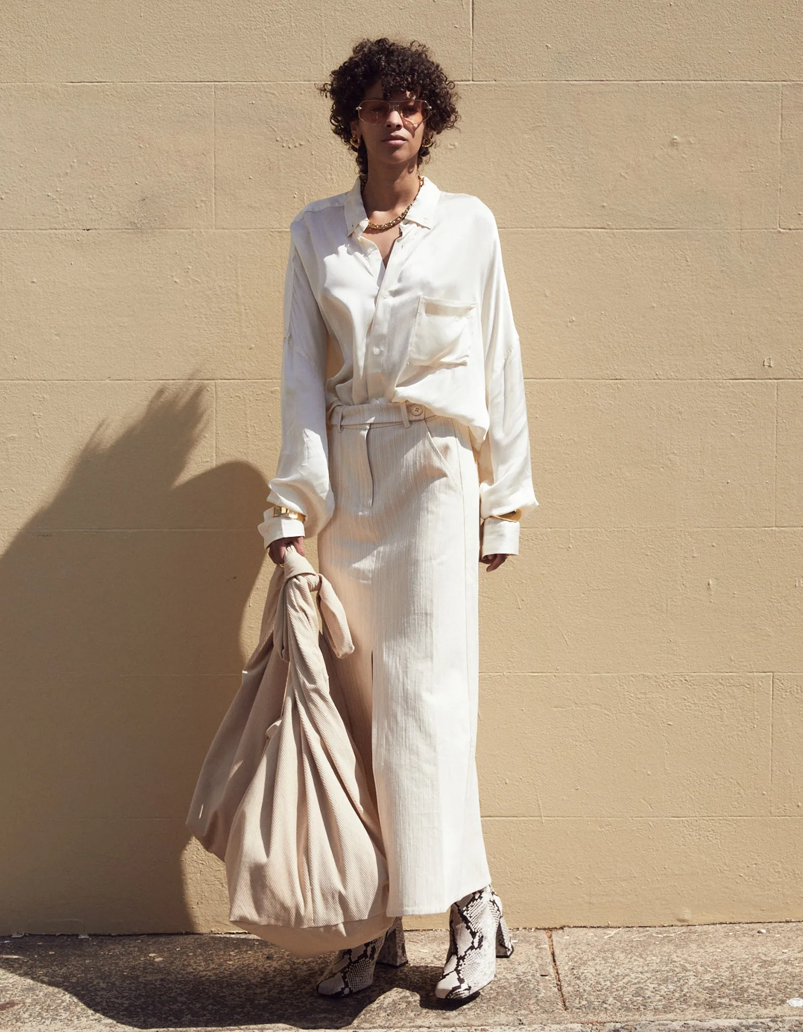 Amani Skirt - Cream