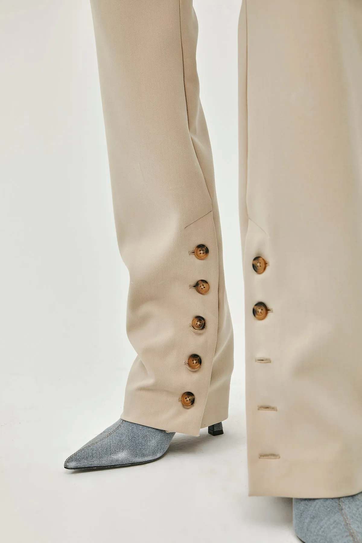 Beige Lauren Trousers