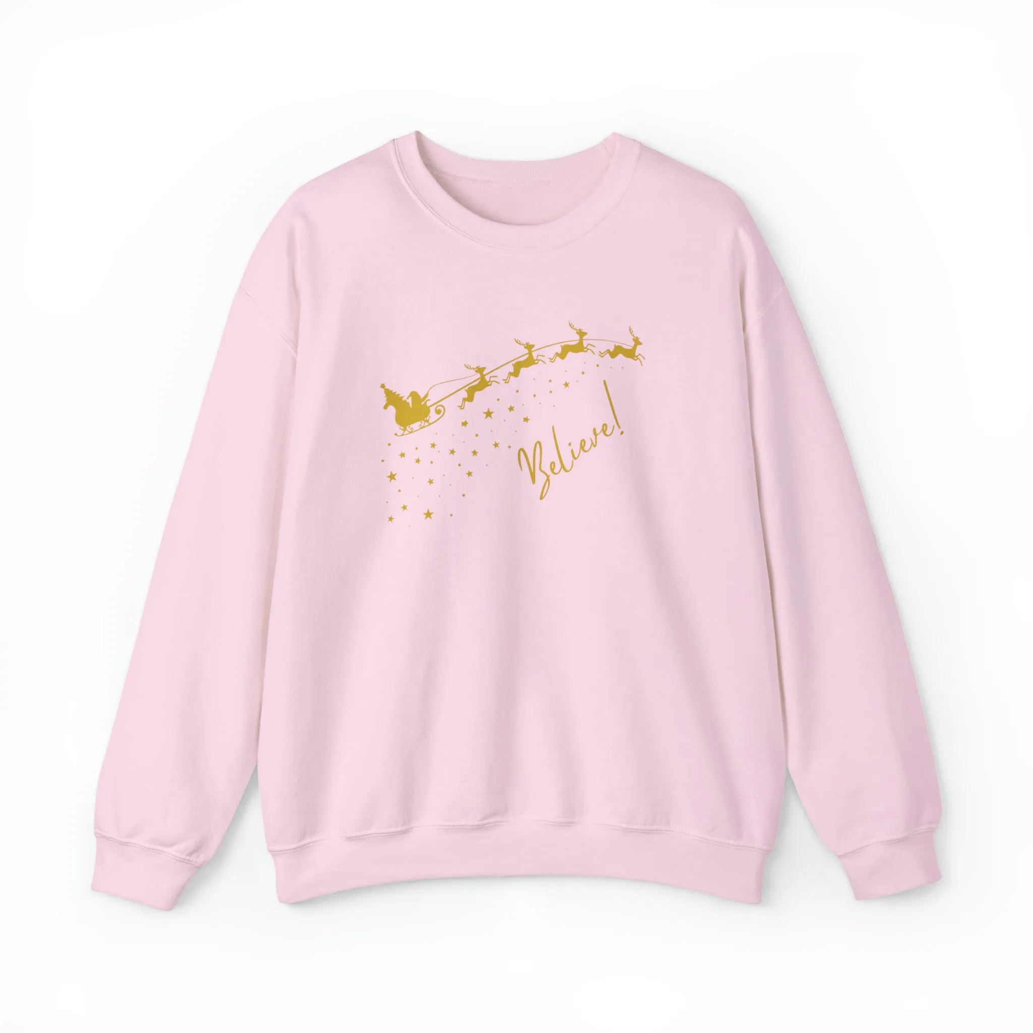 Believe Christmas Sweatshirt, Christmas Believe Shirt Christmas Party Shirt Christmas T-Shirt, Christmas Family Shirt, Believe Shirt, Xmas Party