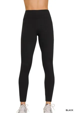 Black Buttery Soft Full Length Leggings