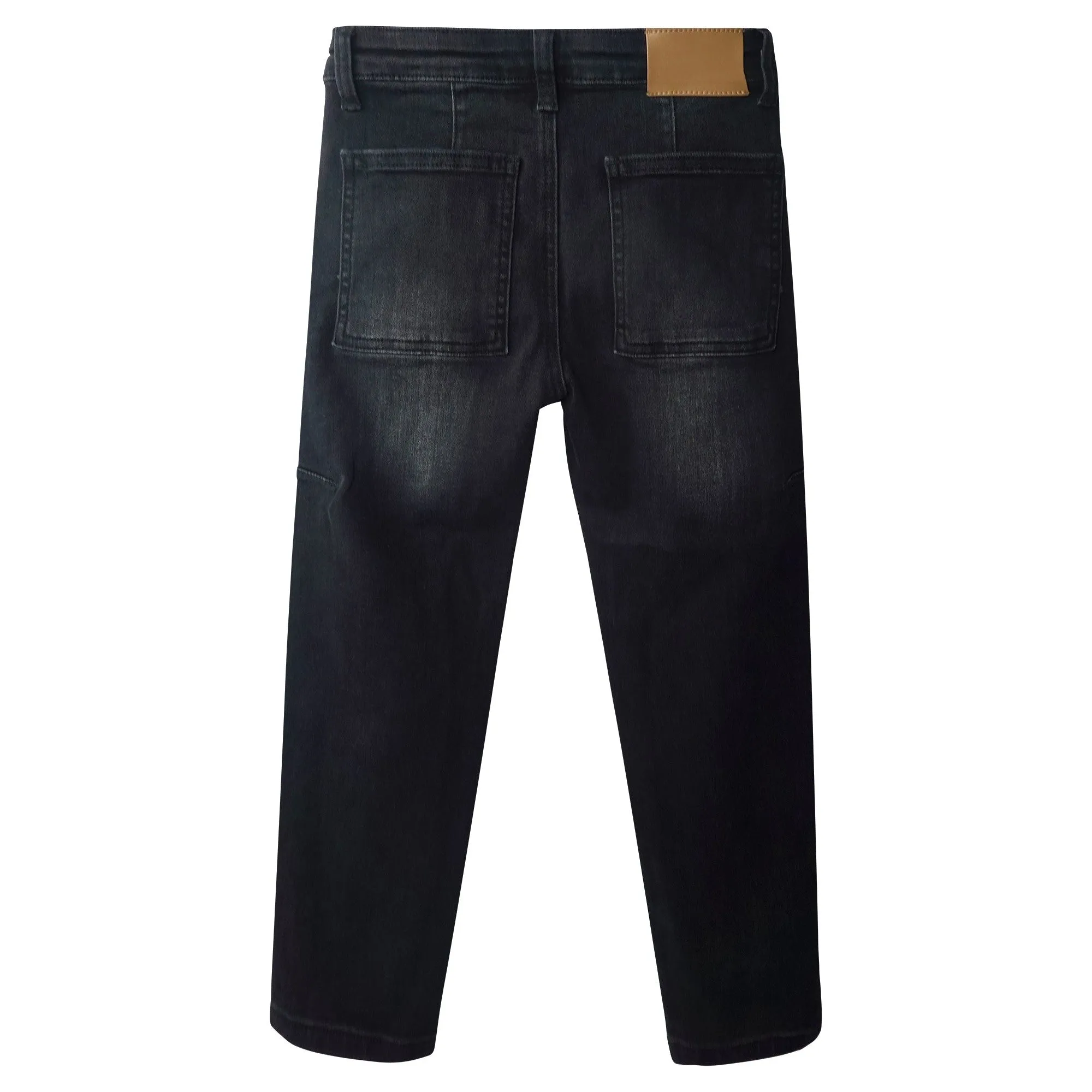 Boys Jeans Children Ripped Soft Stretchy Classic Denim Pants
