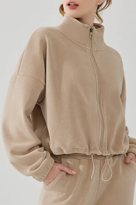 Chic Soft Velvet Fleece Lounge Set