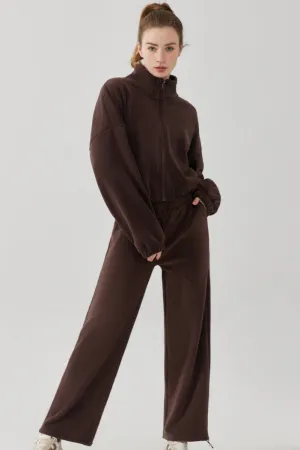 Chic Soft Velvet Fleece Lounge Set