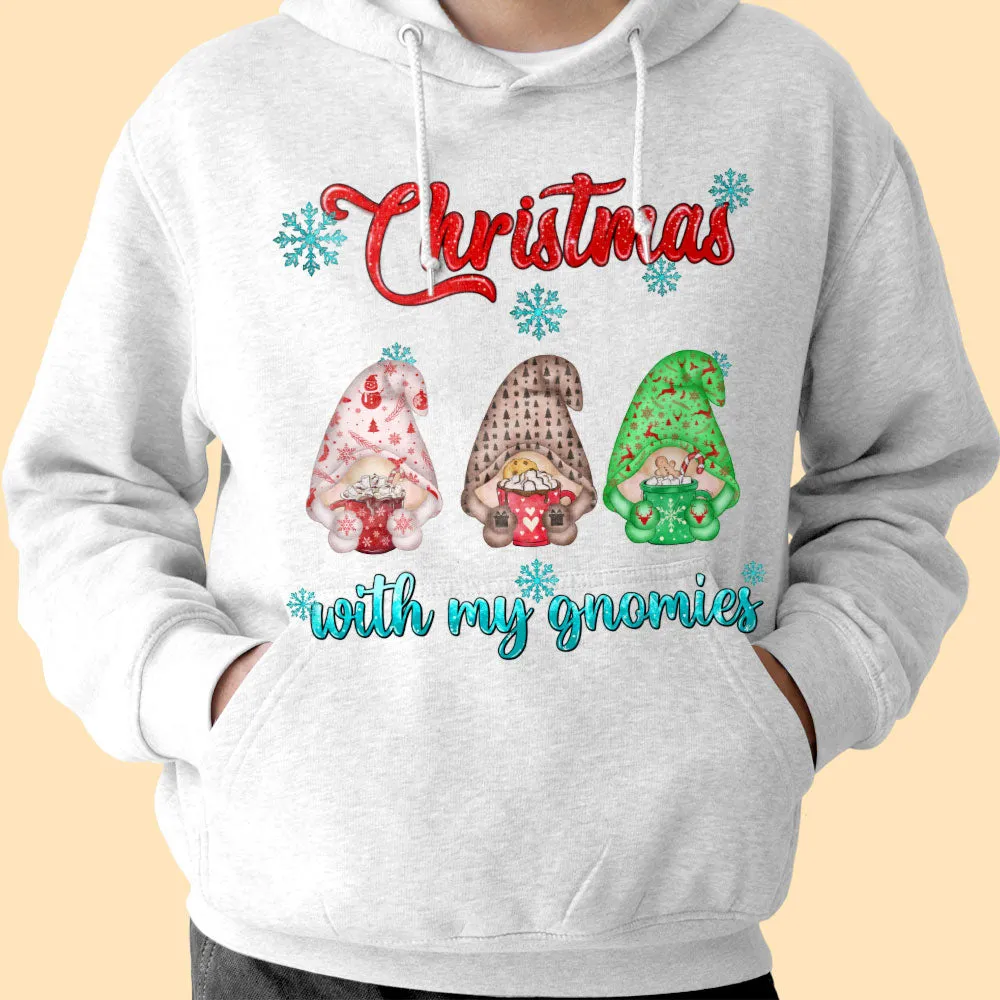 Christmas With My Gnomies Custom Christmas Shirts For Family