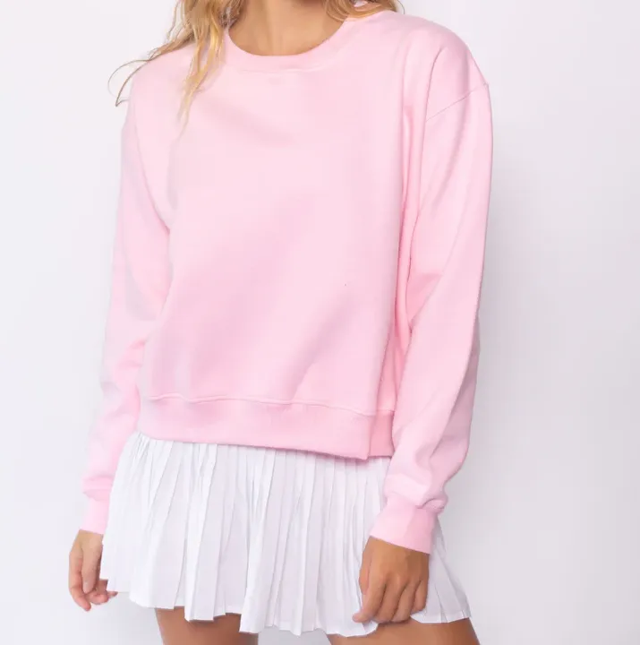 Court Life Happiest On The Court Tennis Sweatshirt