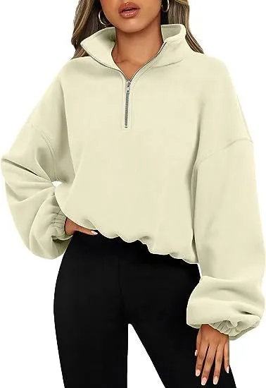 CozyChill Stand Collar Hoodie