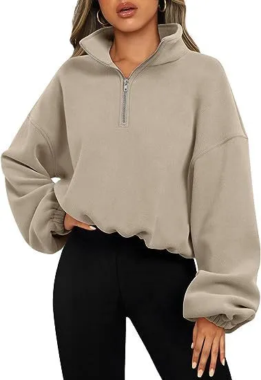 CozyChill Stand Collar Hoodie
