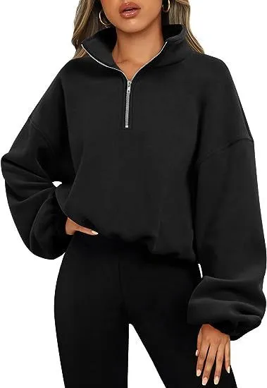 CozyChill Stand Collar Hoodie