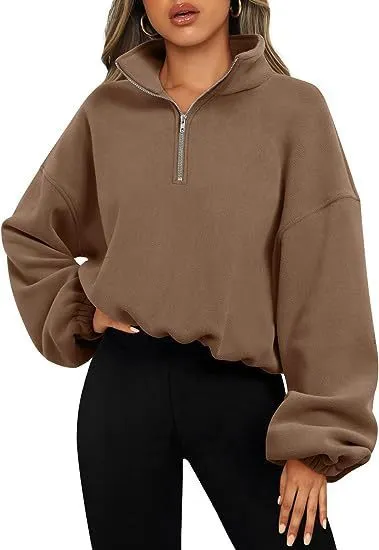 CozyChill Stand Collar Hoodie