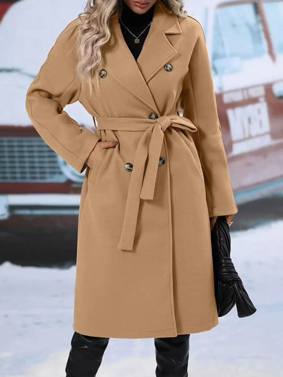 EleganceLine Trench Coat