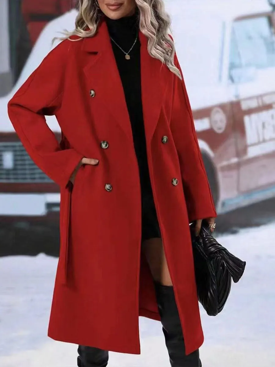 EleganceLine Trench Coat