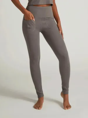 Faceplant Dreams Soft Collection Lounge Leggings Soft Grey