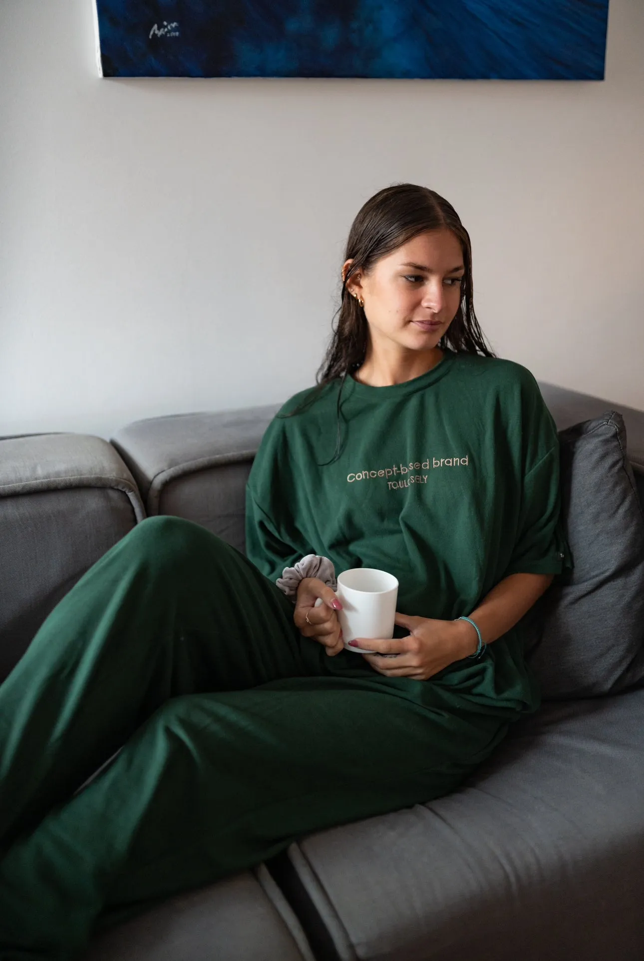 FOREST GREEN SOFT T-SHIRTS - CLASSIC