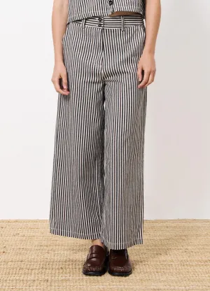 FRNCH -  Women's Swanne Chocolate Trousers