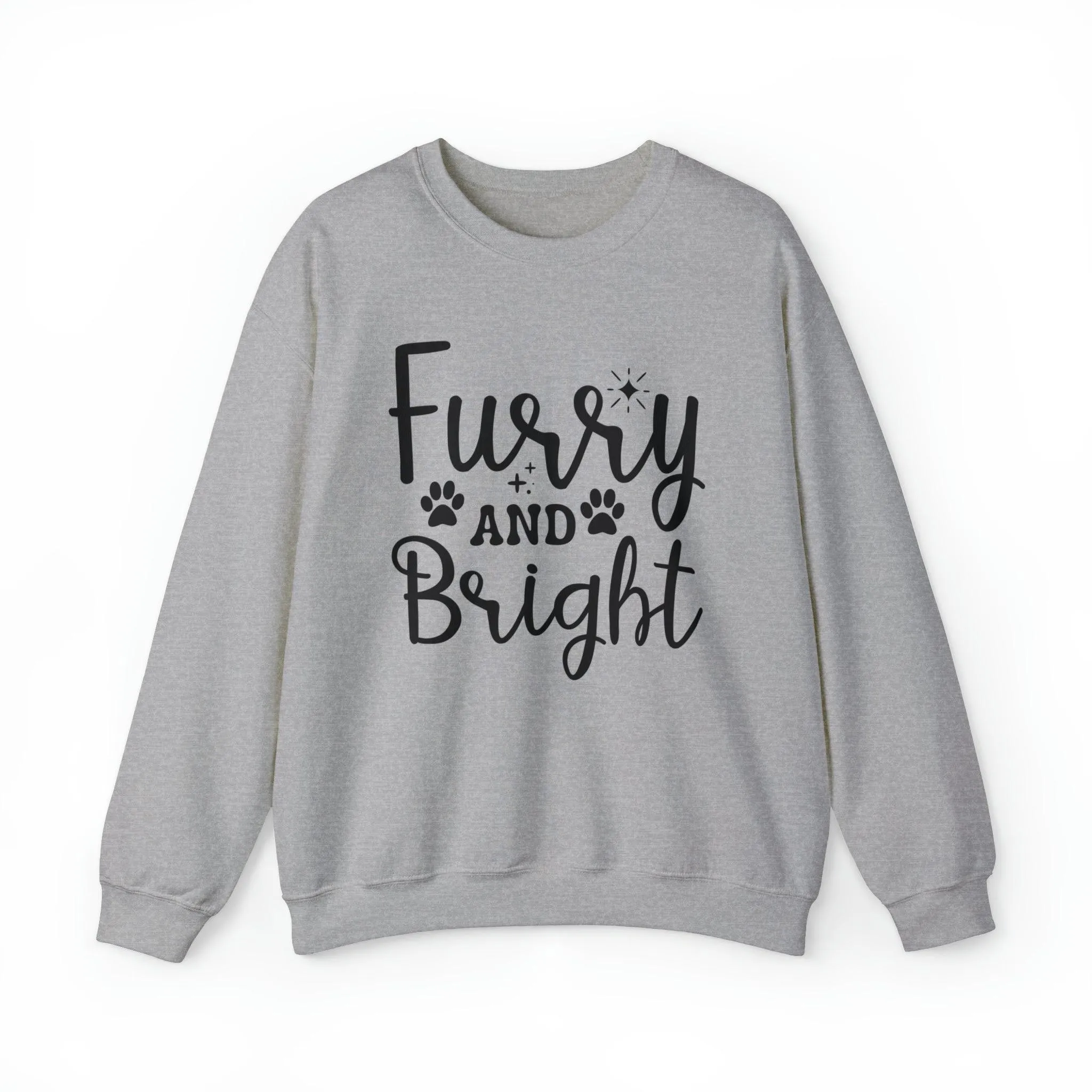 Furry and Bright Unisex Crewneck Sweatshirt