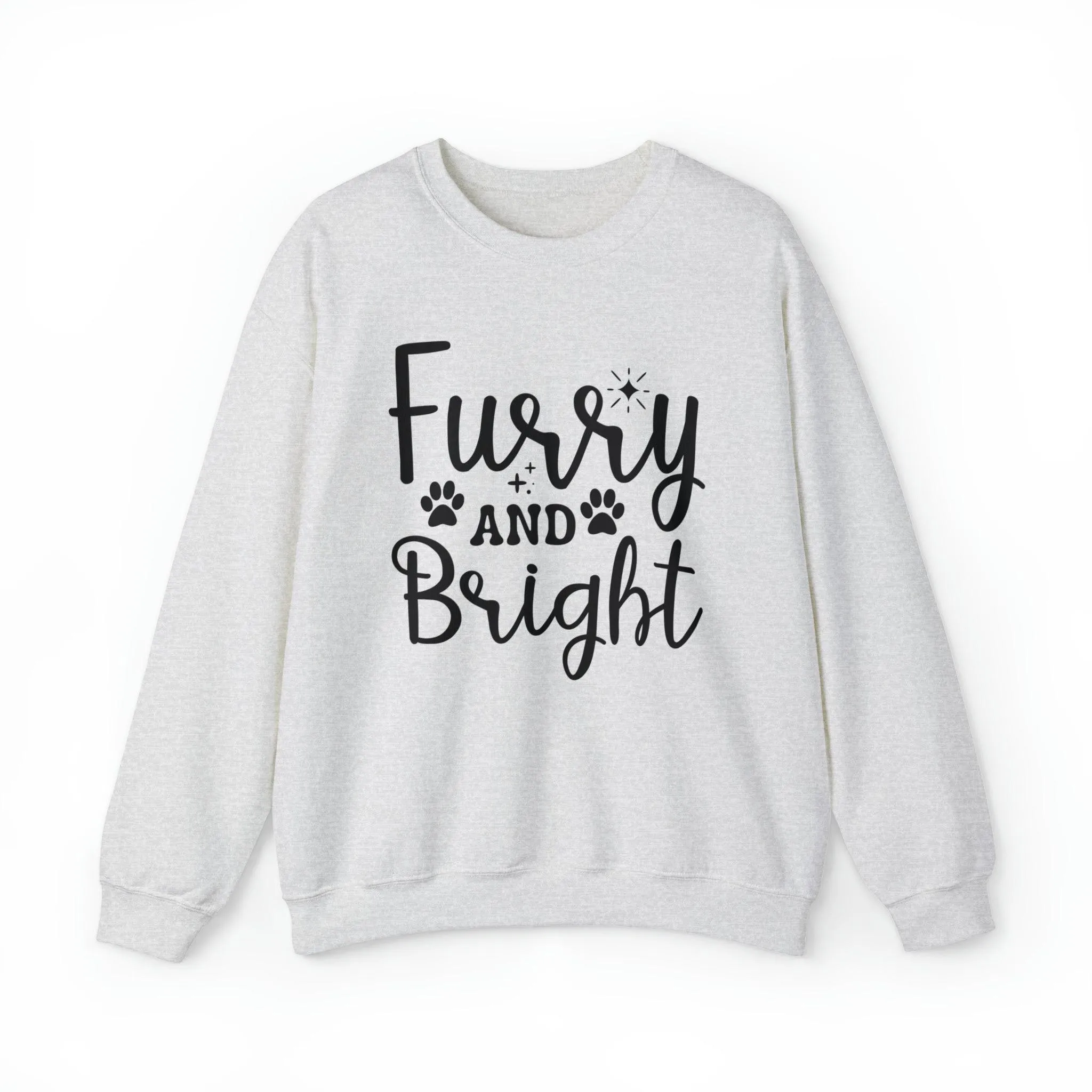 Furry and Bright Unisex Crewneck Sweatshirt