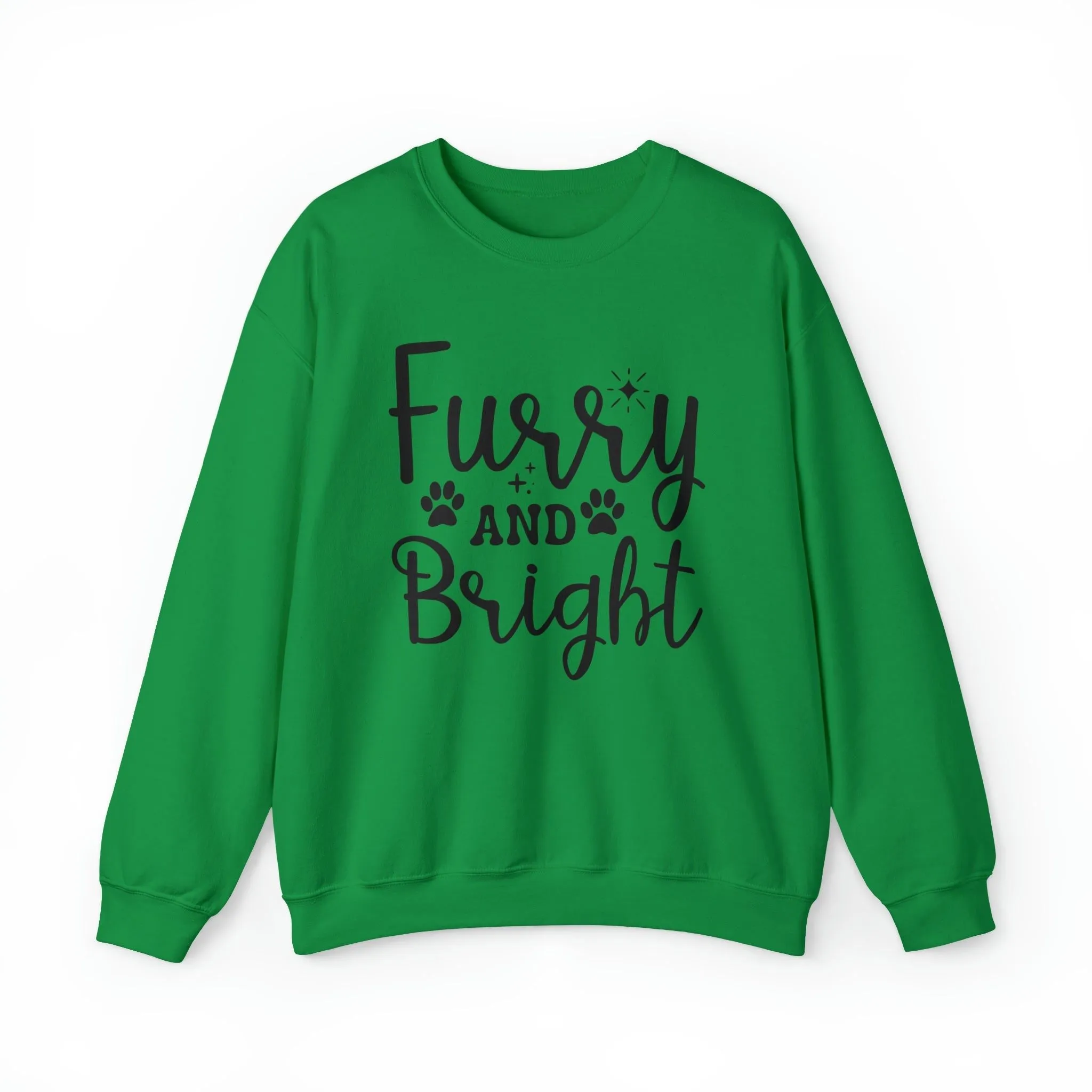 Furry and Bright Unisex Crewneck Sweatshirt