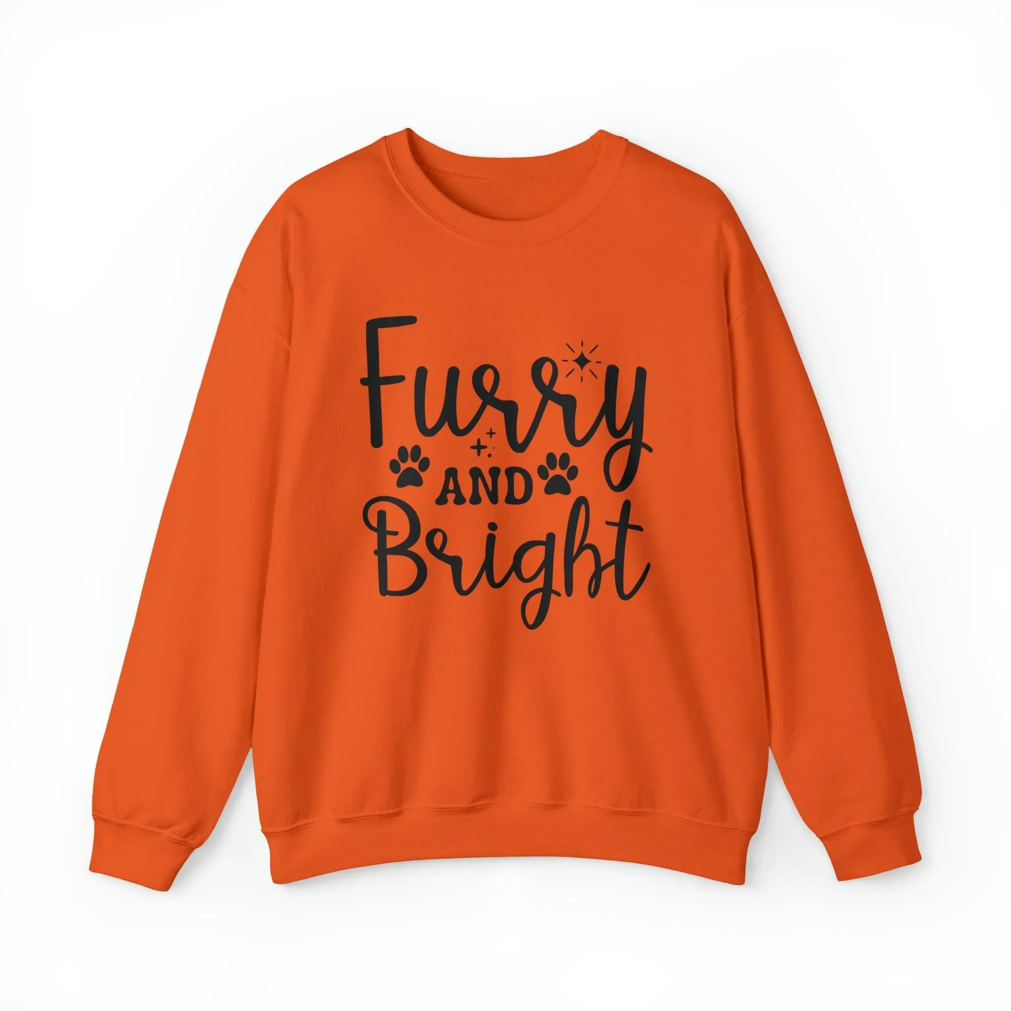 Furry and Bright Unisex Crewneck Sweatshirt