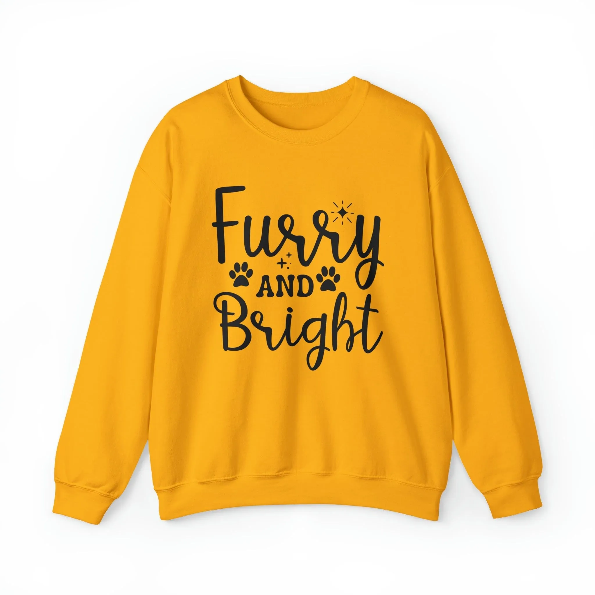 Furry and Bright Unisex Crewneck Sweatshirt