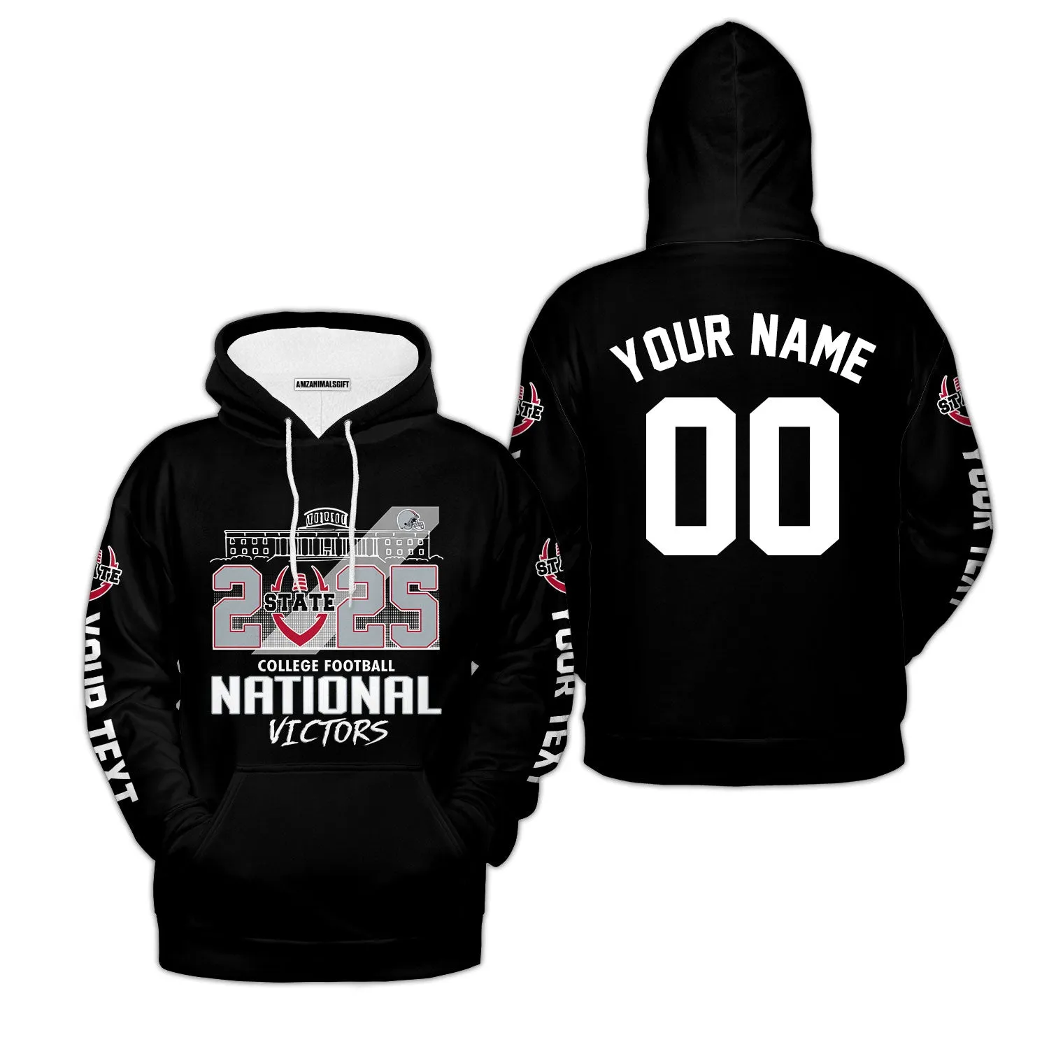 Go Bucks 2025 National Winner Skyline Custom Double Sided Shirts, College Football Victors Shirts, 2025 Champions Columbus Ohio Custom 2 Sided Shirts