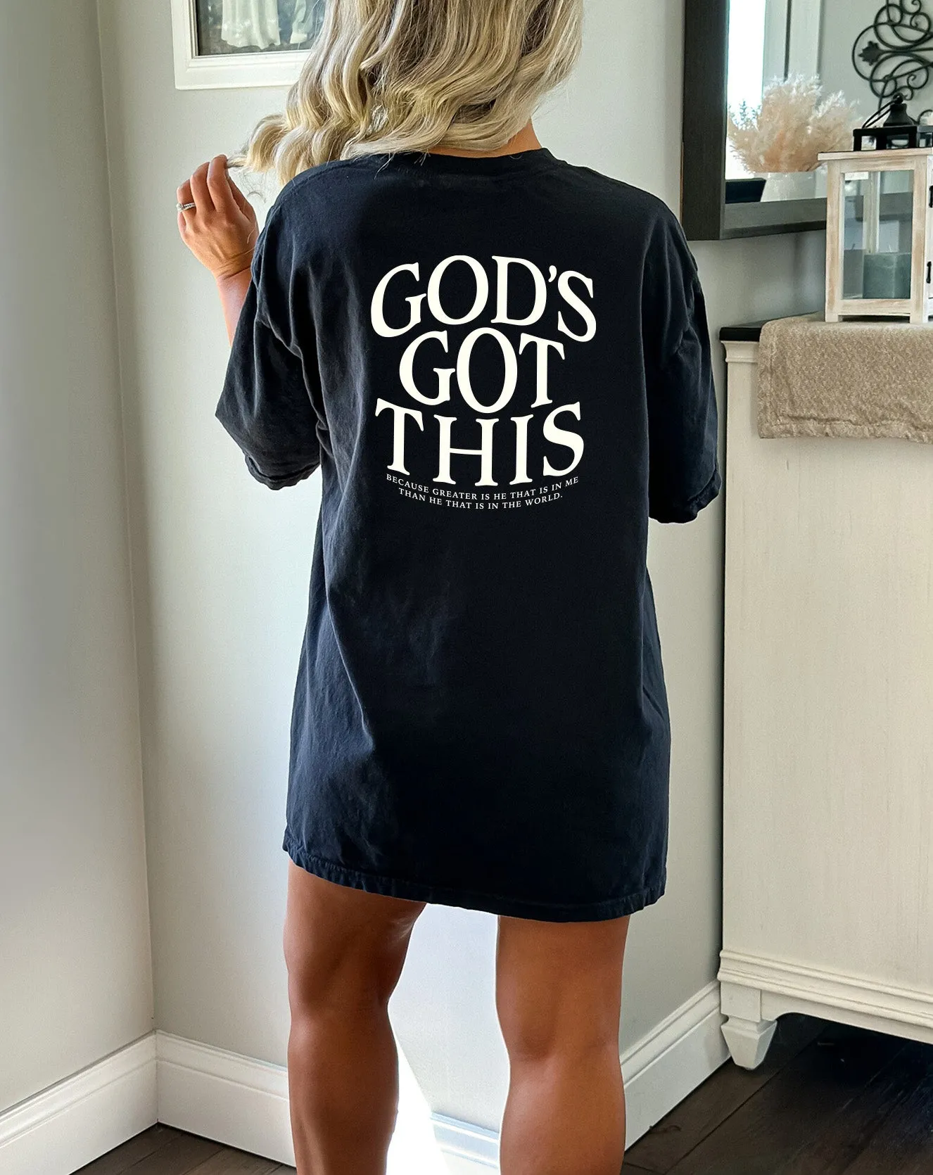 God's got this (left chest & back) Tee