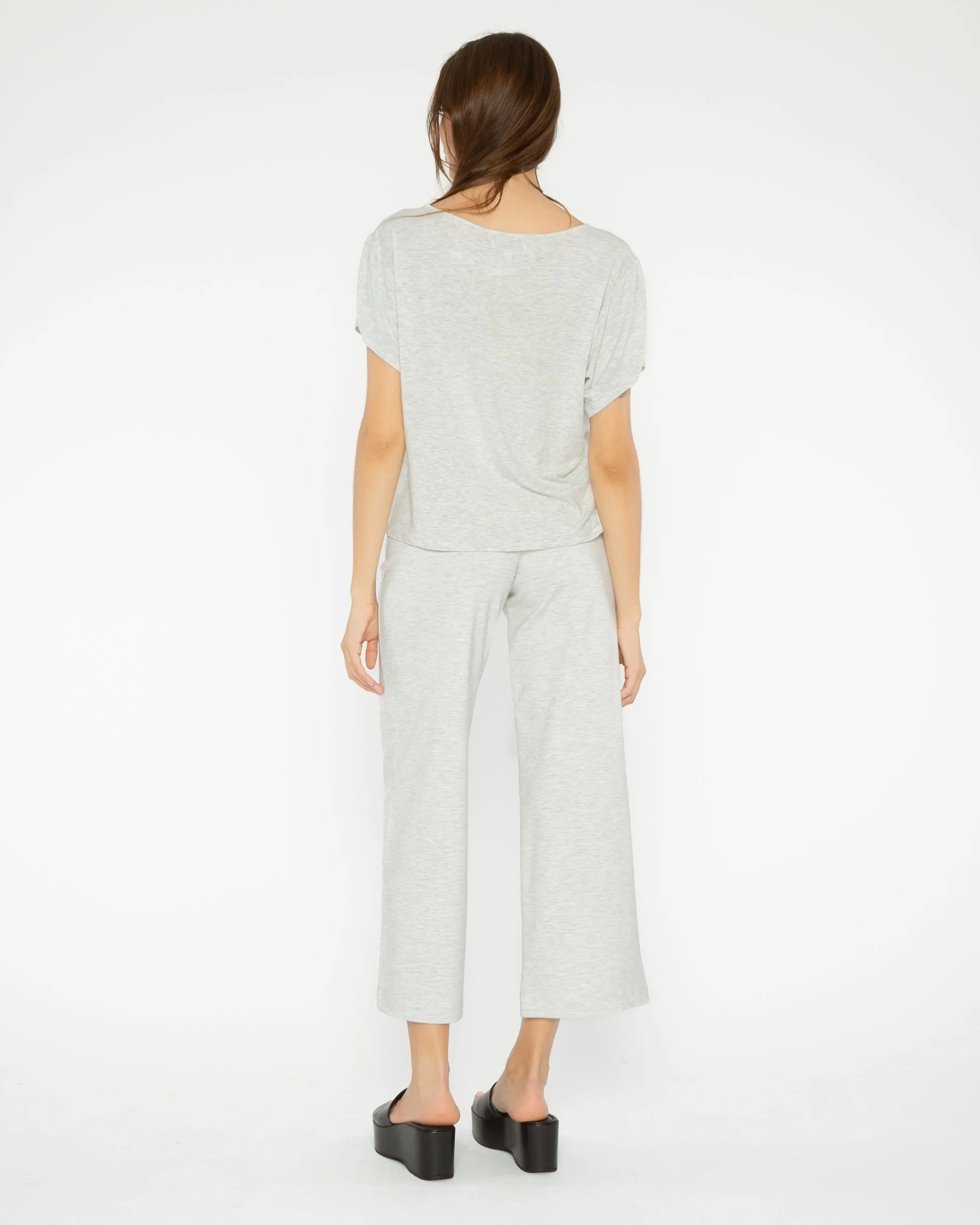 Heather Grey Everyday V Neck