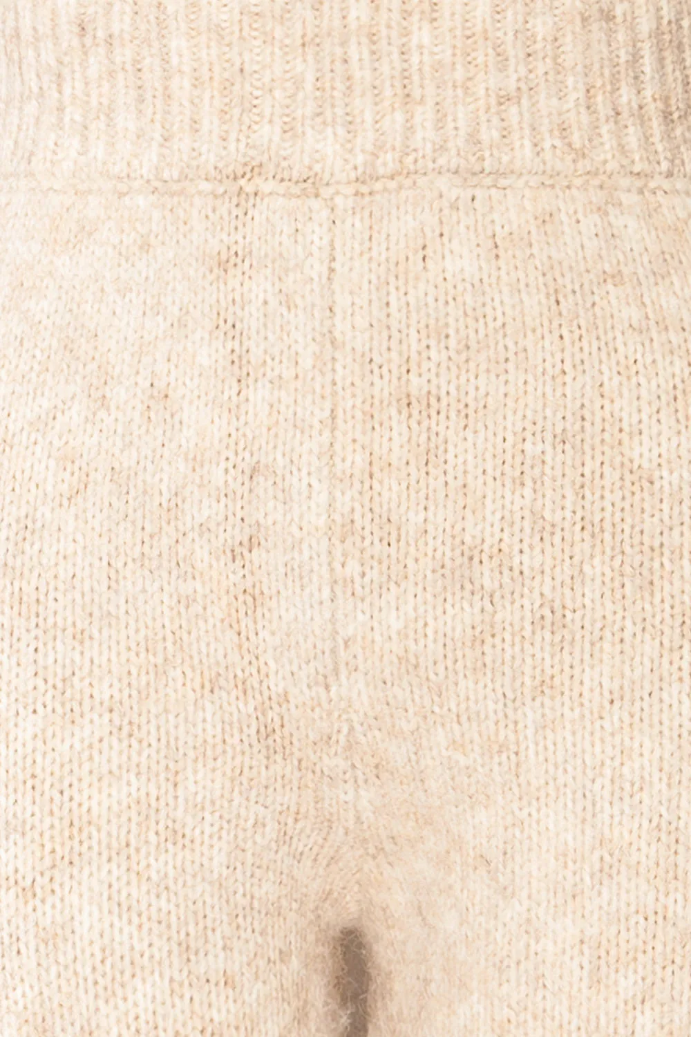 Herneuil | Grey Soft Wool Knit Pants