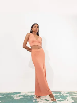 High Waist Maxi Skirt