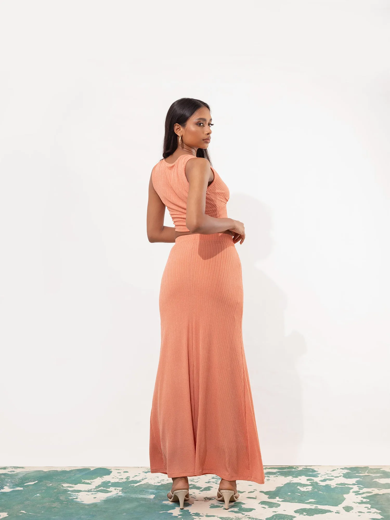 High Waist Maxi Skirt