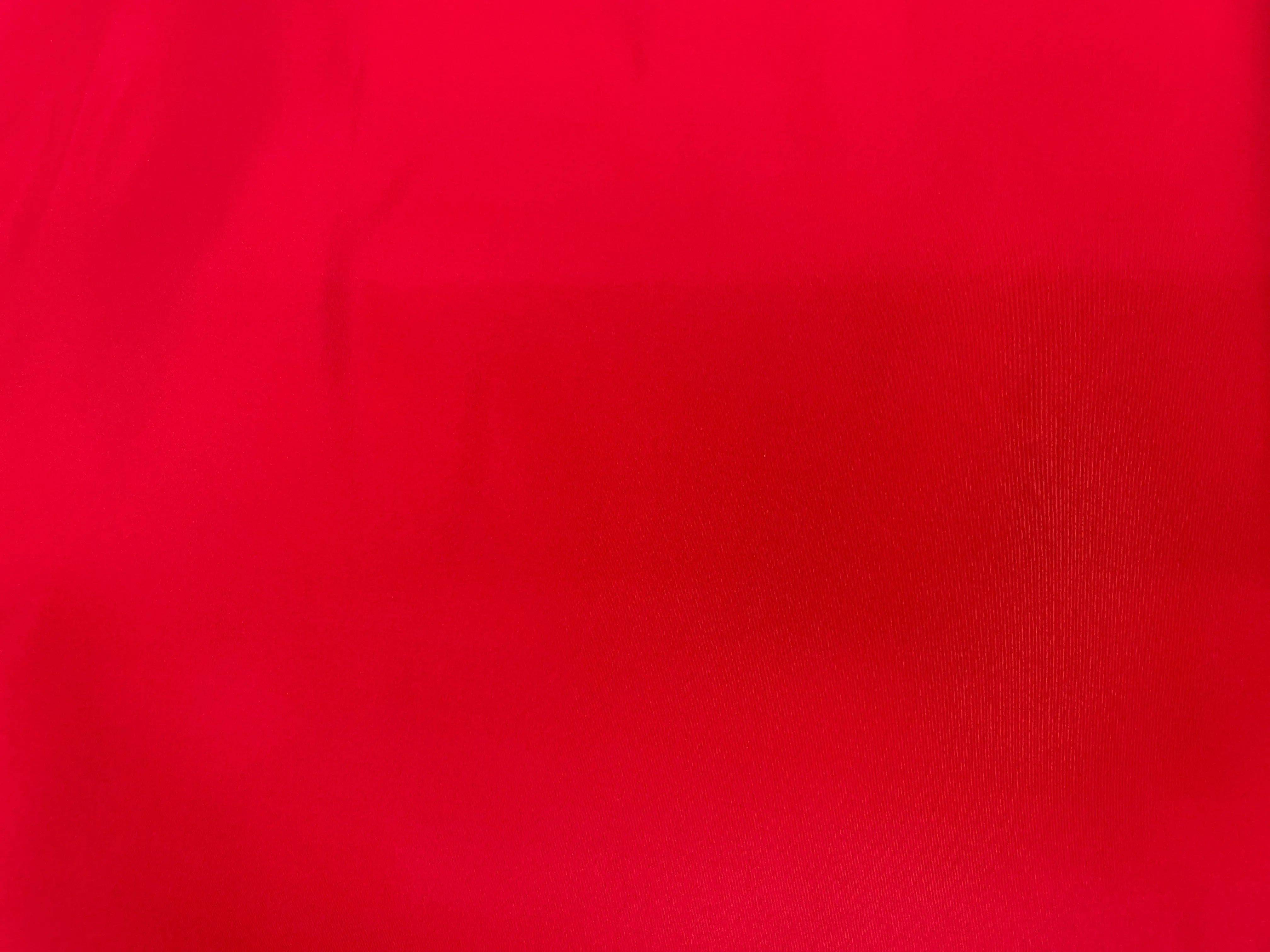 Italian Silk Faille - True Red