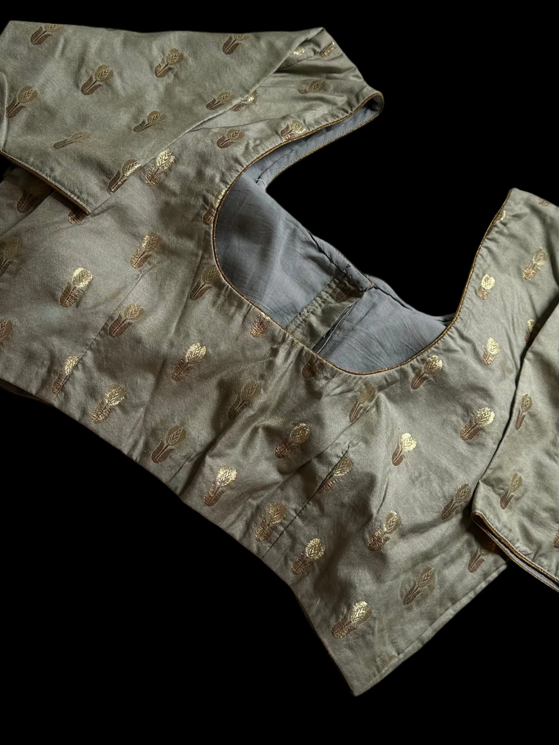 Light green brocade blouse online usa silk blouses ready to wear online shopping bandhani blouse online