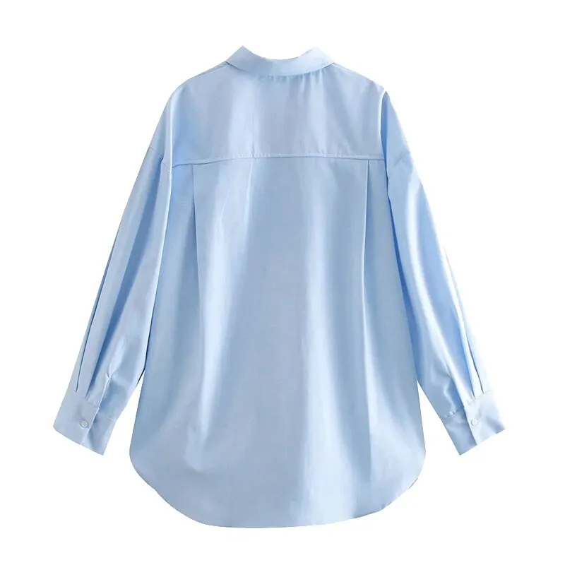 LOOSE ASYMMETRIC BLOUSE