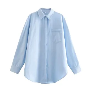 LOOSE ASYMMETRIC BLOUSE