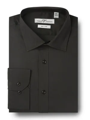 Men's Slim Fit Cotton Easy Care Dress Shirt