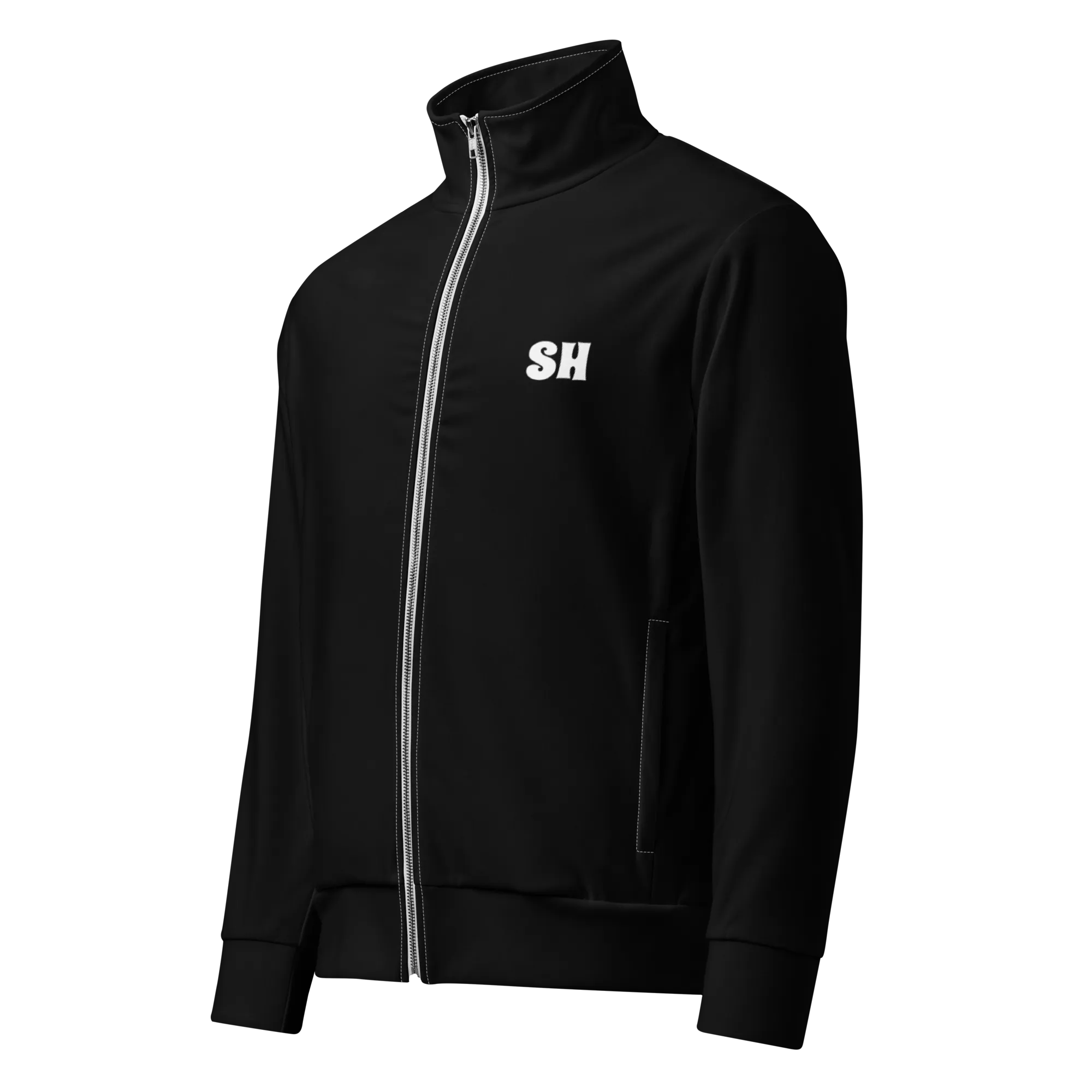 Mens track jacket - Harbor Black