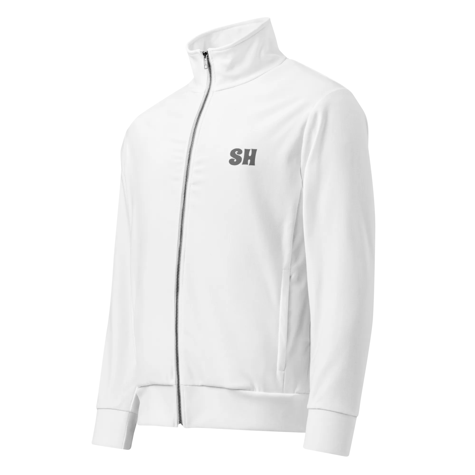 Mens track jacket - Seashell White