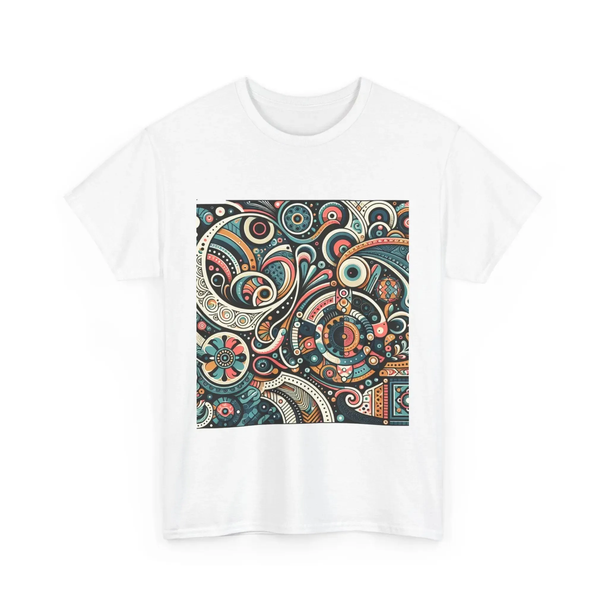 Mosaic Cotton Womenswear T-shirt