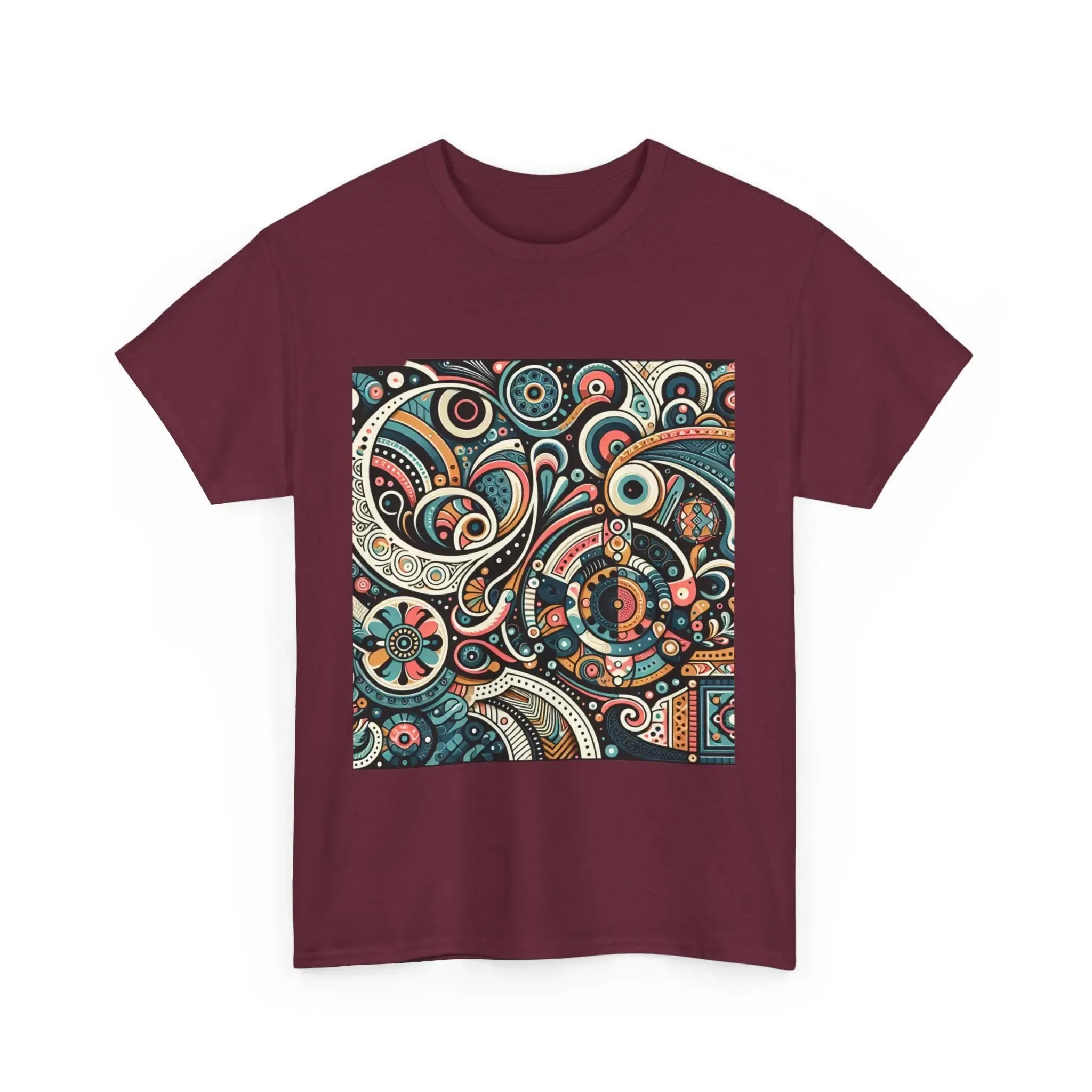 Mosaic Cotton Womenswear T-shirt