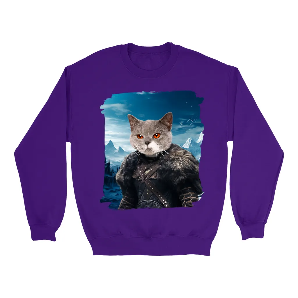 NIGHT'S BLOTCH 2 - Custom Pet Portrait Epic Sweatshirt