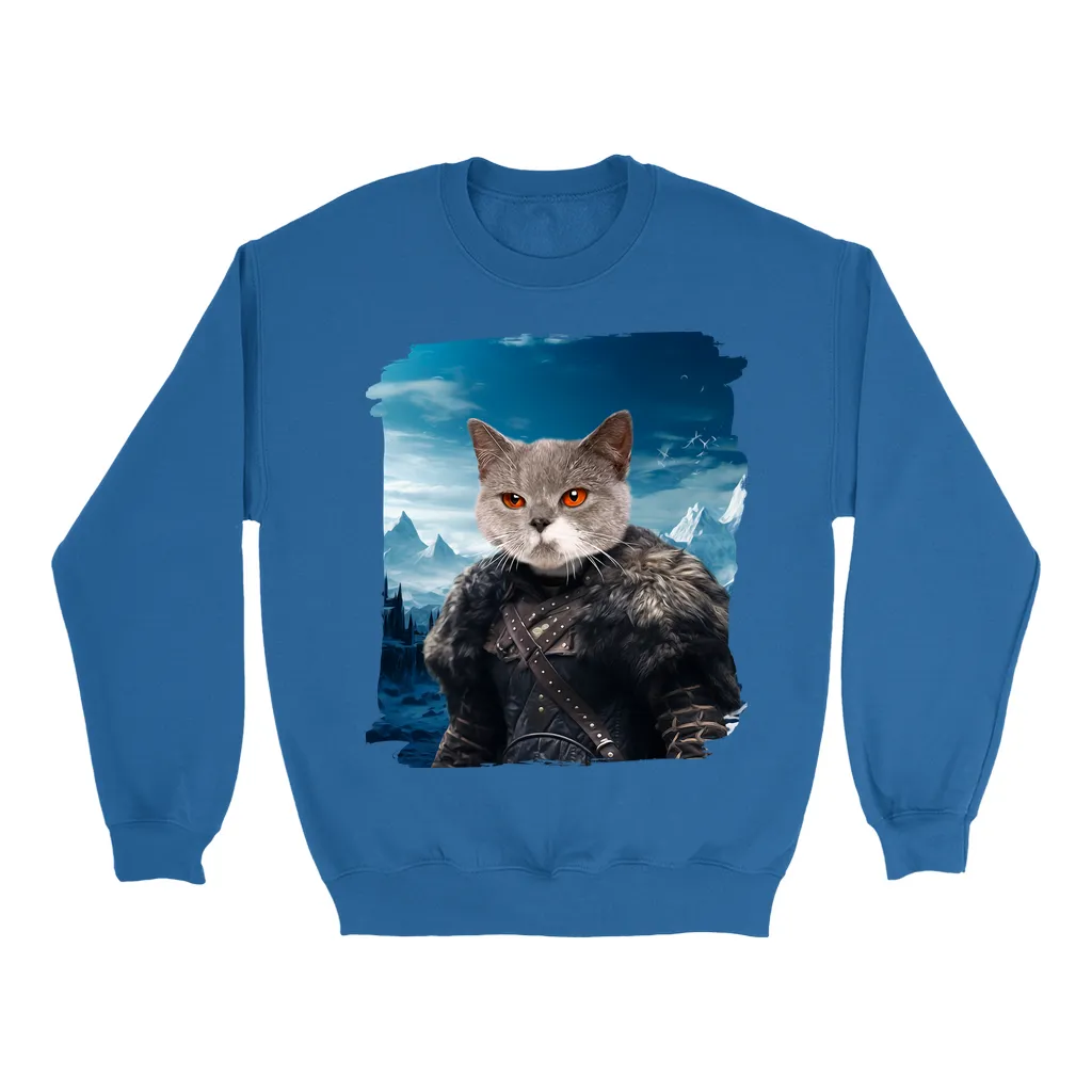 NIGHT'S BLOTCH 2 - Custom Pet Portrait Epic Sweatshirt