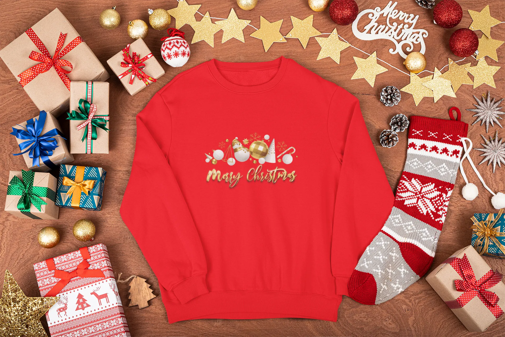 Ornamental Merry Christmas Sweatshirt, Womens Christmas Sweatshirt, Christmas Sweatshirts for Women, Christmas Women,Merry Christmas Sweatshirt