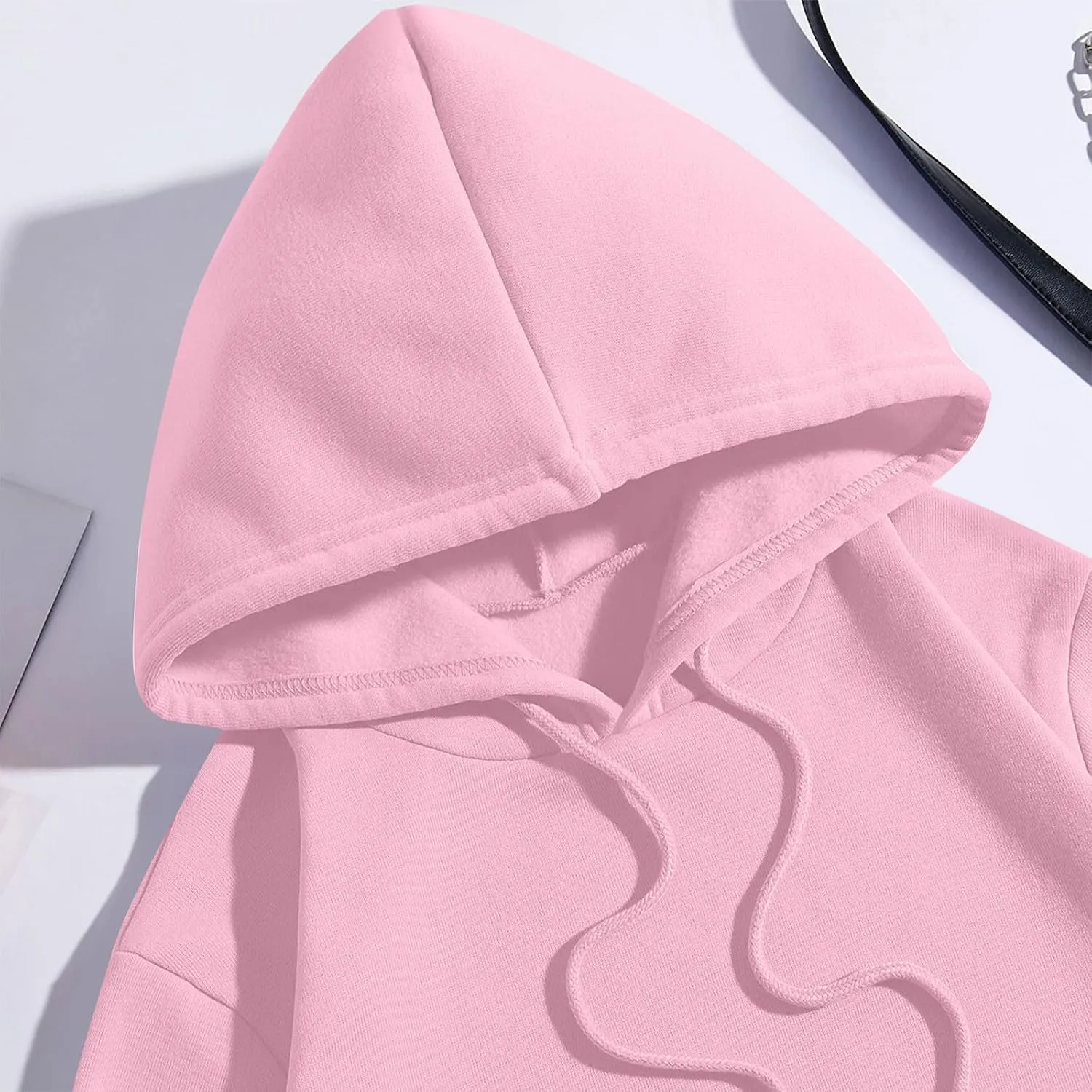 Oversized Hoodies For Women Pullover Casual Long Sleeve Drawstring Pullover With Pocket Cute Print Hoodie