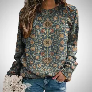 Phelomena Elegant Floral Sweater