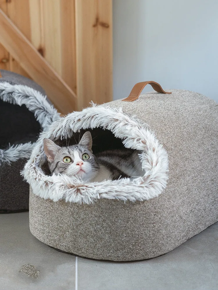 Polar Snuggle Cat Cave