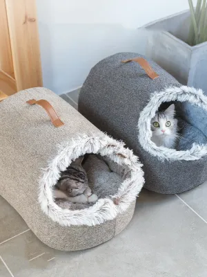 Polar Snuggle Cat Cave