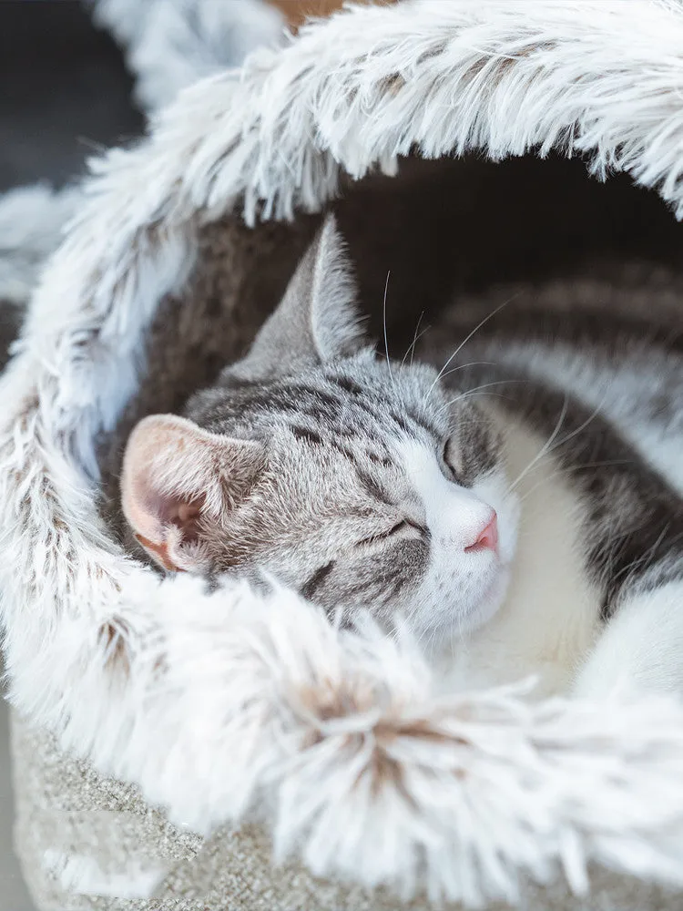 Polar Snuggle Cat Cave