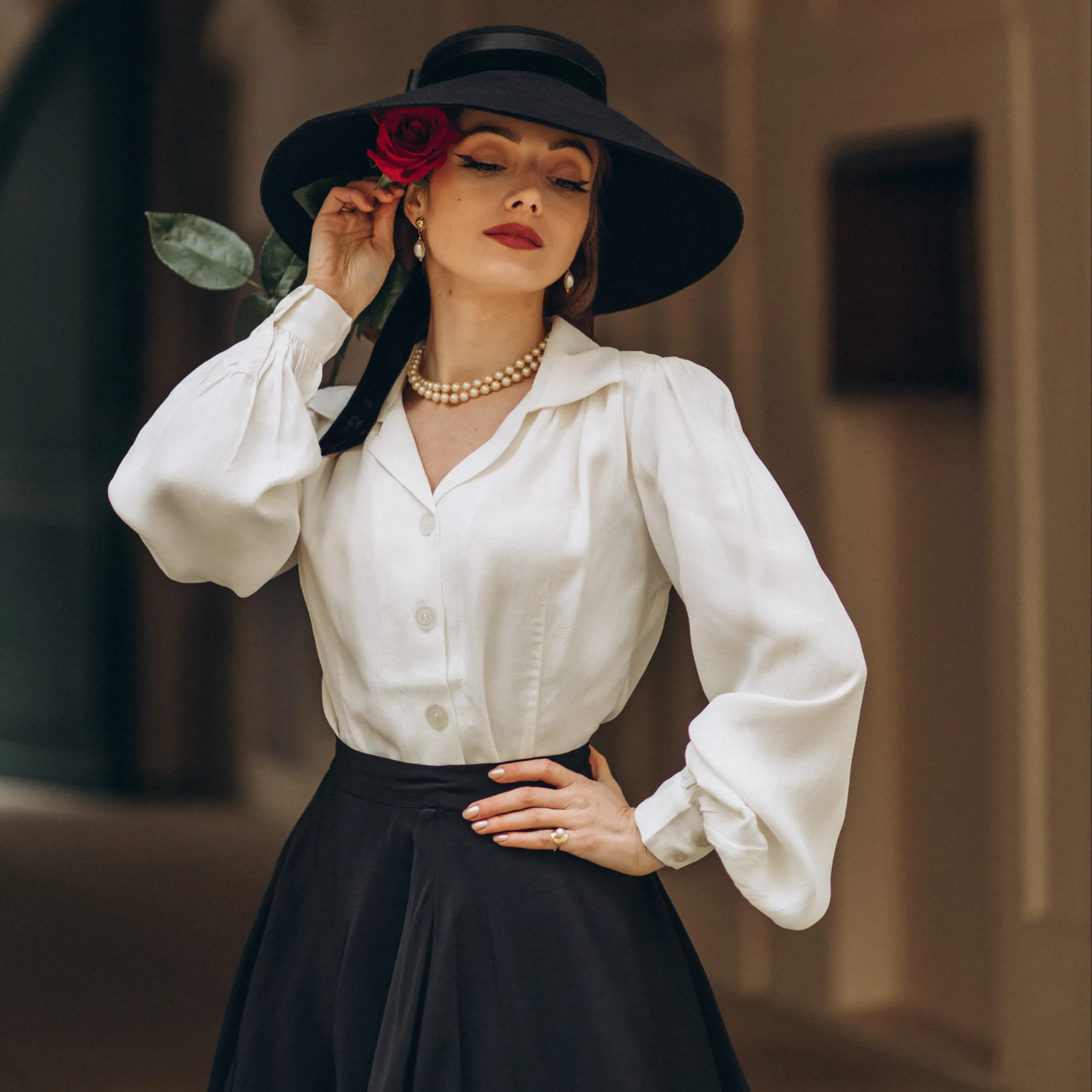 Poppy Blouse in Blossom Pink