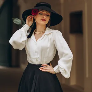 Poppy Blouse in Cream